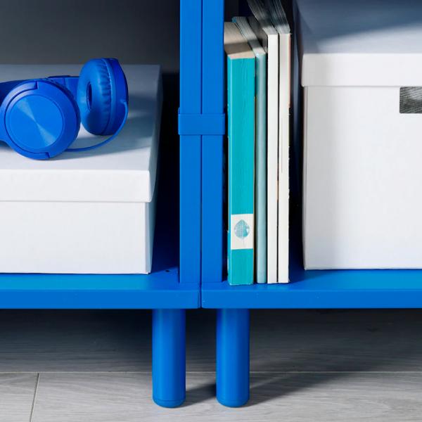 Etajeră Ikea Platsa 133 x 120 x 42 cm / PAL / Blue photo 2 Etajeră Ikea Platsa 133 x 120 x 42 cm / PAL / Blue photo 2