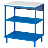 Стеллаж Ikea Platsa 73 x 60 x 42см cm / ЛДСП / Синий