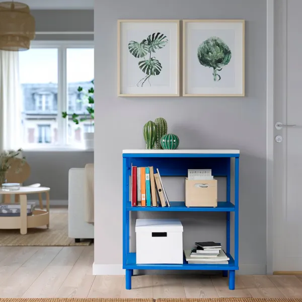 Стеллаж Ikea Platsa 73 x 60 x 42см cm / ЛДСП / Синий photo 2