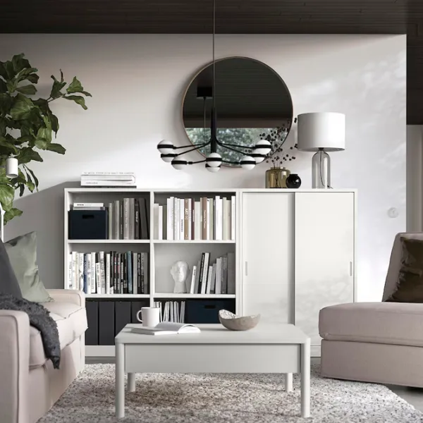 Etajeră Ikea Tonstad 116 x 201 x 37 cm / PAL / White photo 3 Etajeră Ikea Tonstad 116 x 201 x 37 cm / PAL / White photo 3