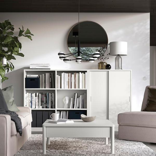 Etajeră Ikea Tonstad 116 x 201 x 37 cm / PAL / White photo 3 Etajeră Ikea Tonstad 116 x 201 x 37 cm / PAL / White photo 3