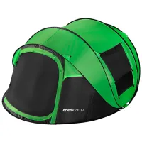 Палатка Enero Camp Quest 1047096 Черный Зеленый