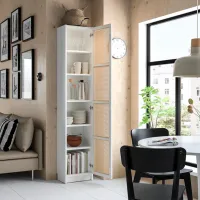 Шкаф Ikea Billy/Hogadal 40 x 30см x 202 / ДСП / Белый photo 4