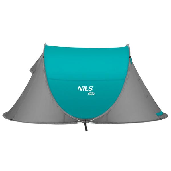 Палатка Nils Camp NC3743 Серый Аквамариновый photo 2