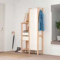 Шкаф Ikea Ivar 40 x 30см x 160 / Металл / Белый photo 3
