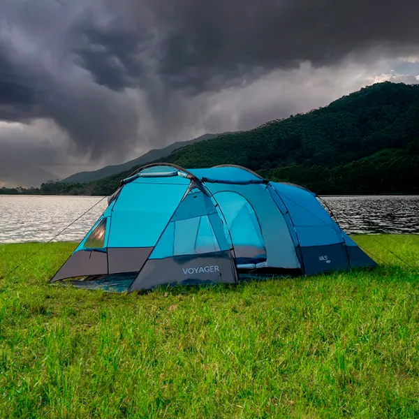Палатка Nils Camp NC3027 Серый Синий photo 4