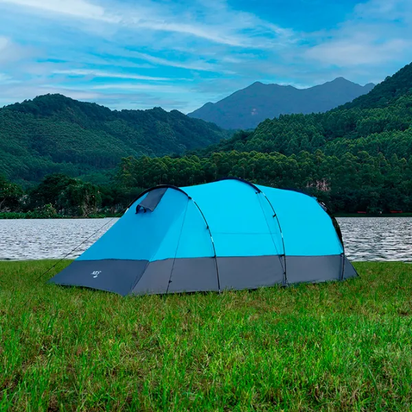 Палатка Nils Camp NC3027 Серый Синий photo 6