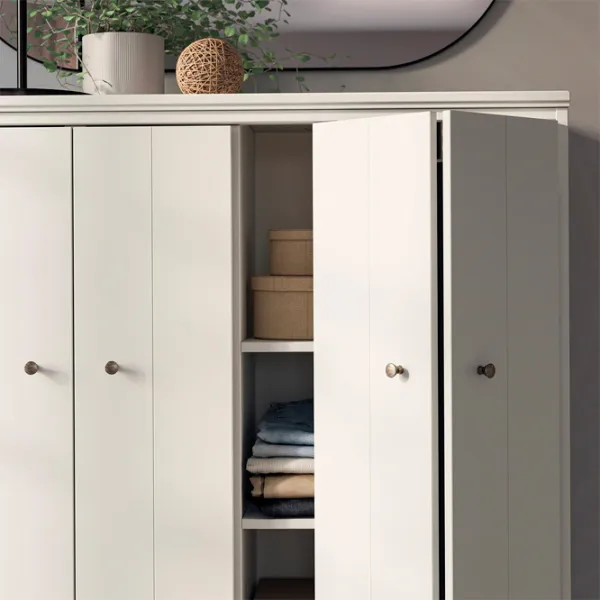 Dulap Ikea Idanas 121 x 47 x 135 / DSP / Alb photo 3