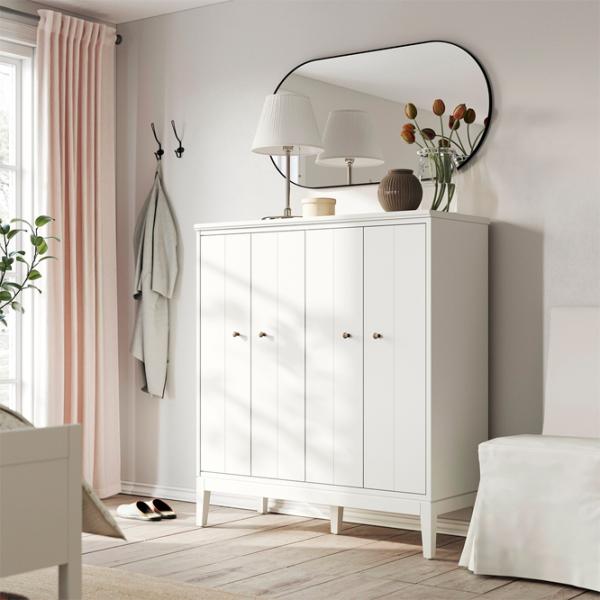 Dulap Ikea Idanas 121 x 47 x 135 / DSP / Alb photo 6