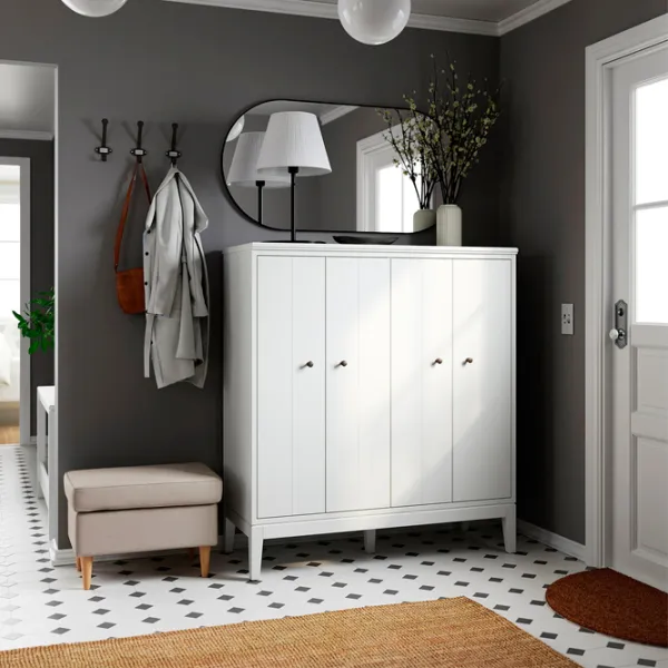 Dulap Ikea Idanas 121 x 47 x 135 / DSP / Alb photo 7