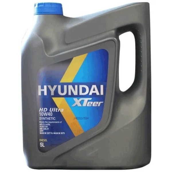 Ulei de motor Hyundai HD Ultra 10W-40 5l sintetic photo 1 Ulei de motor Hyundai HD Ultra 10W-40 5l sintetic photo 1