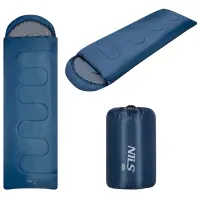 Sac de dormit Nils Camp NC2107 L Polyester / Blue Grey photo 2