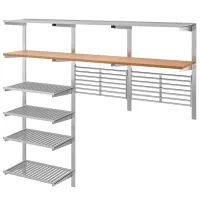 Etajeră Ikea Kungsfors  Inox / Placaj 