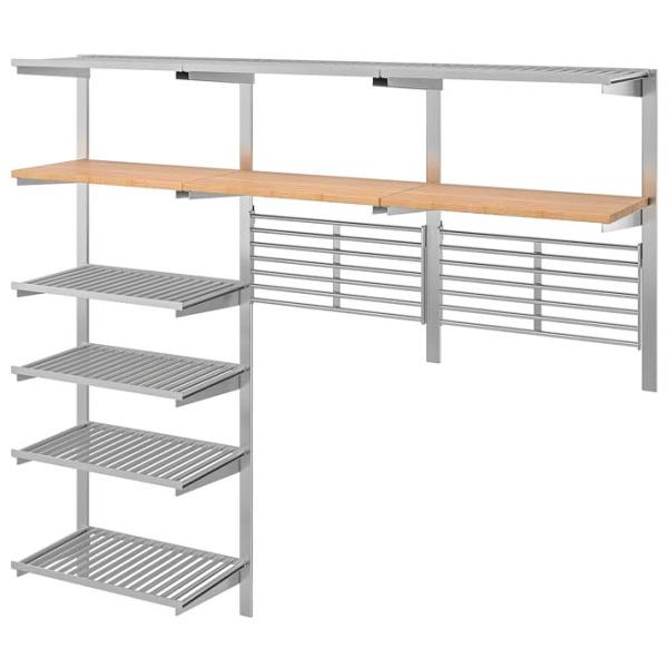 Etajeră Ikea Kungsfors  Inox / Placaj  photo 1