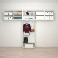 Шкаф Ikea Platsa 320 x 42см x 241 / ДСП / Белый photo 3