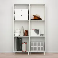 Dulap Ikea Platsa 120 x 42 x 191 / DSP / Alb photo 2