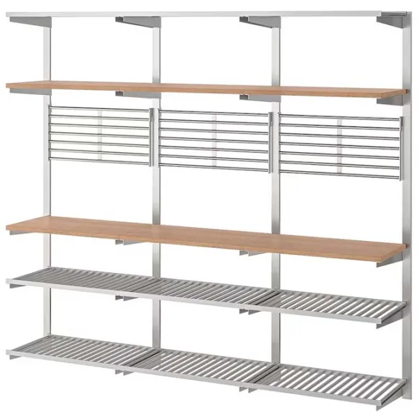 Etajeră Ikea Kungsfors  Inox / Placaj  photo 1 Etajeră Ikea Kungsfors  Inox / Placaj  photo 1