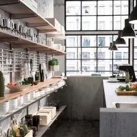 Etajeră Ikea Kungsfors Inox / Placaj photo 5