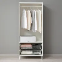 Dulap Ikea Platsa 80 x 57 x 191 / DSP / Alb photo 2