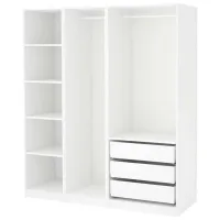 Стеллаж Ikea Pax Белый / МДФ