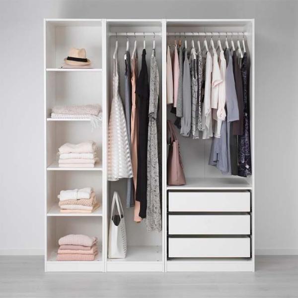 Etajeră Ikea Pax White / MDF photo 2
