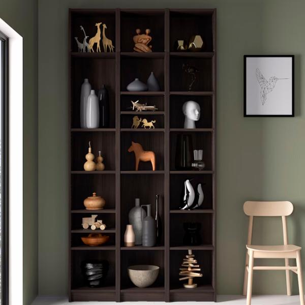 Стеллаж Ikea Billy  237 x 120 x 28см cm / ЛДСП / Дуб темный photo 2