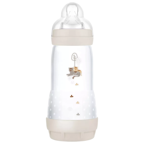 Бутылочка для кормления MAM Perfect Start Planet Love Унисекс / 0.32л / Бежевый photo 1 Бутылочка для кормления MAM Perfect Start Planet Love Унисекс / 0.32л / Бежевый photo 1