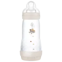 Бутылочка для кормления MAM Perfect Start Planet Love Унисекс / 0.32л / Бежевый