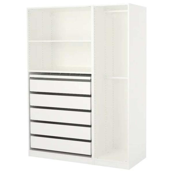 Стеллаж Ikea Pax Белый / МДФ photo 1