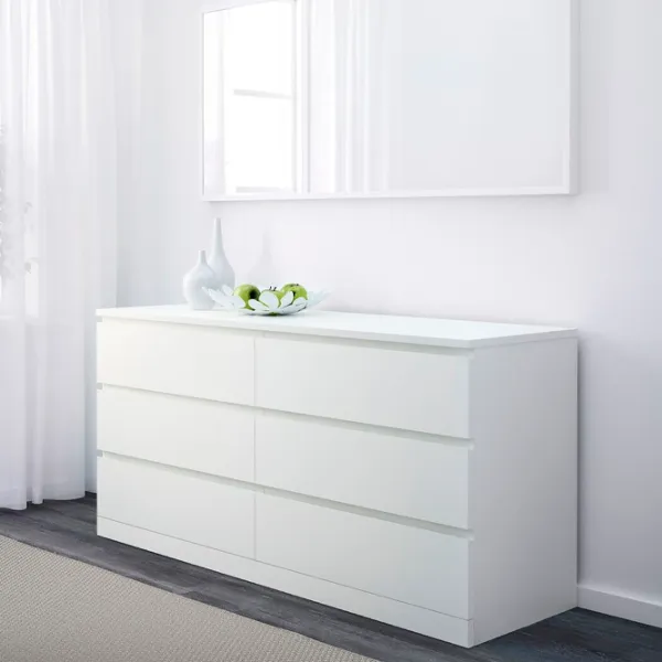 Pat Ikea Malm 4 140 x 200 cm / Furnir / White photo 4