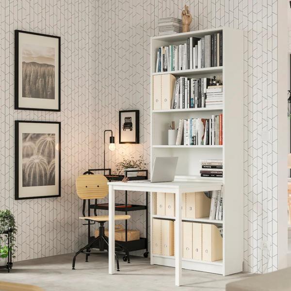 Стеллаж Ikea Billy  202 x 80 x 84см cm / Массив сосны / White photo 3 Стеллаж Ikea Billy  202 x 80 x 84см cm / Массив сосны / White photo 3