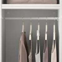 Шкаф Ikea Platsa 180 x 57см x 241 / ДСП / Белый photo 2