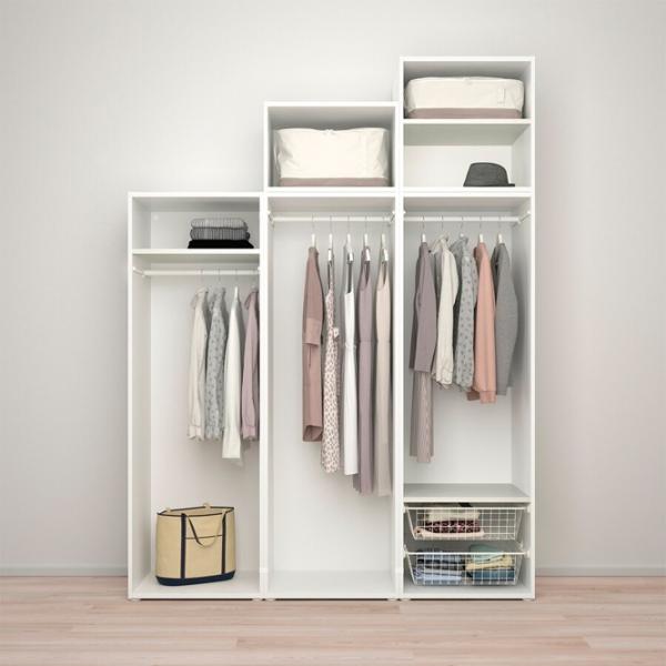 Dulap Ikea Platsa 180 x 57 x 241 / DSP / Alb photo 4