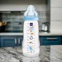Biberon MAM Easy Active Space Adventure Pentru băieți / 0.33l / Blue photo 5