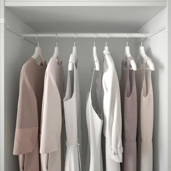 Шкаф Ikea Platsa 140 x 57см x 261 / ДСП / Белый photo 2