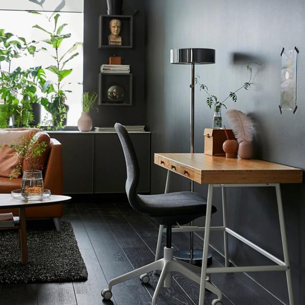 Masă de birou Ikea Lillasen PAL/ Brown photo 4