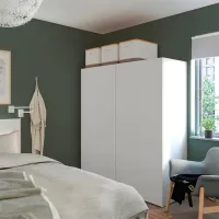 Шкаф Ikea Platsa 160 x 57см x 181 / ДСП / Белый photo 2