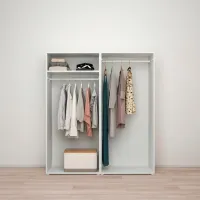 Шкаф Ikea Platsa 160 x 57см x 181 / ДСП / Белый photo 3