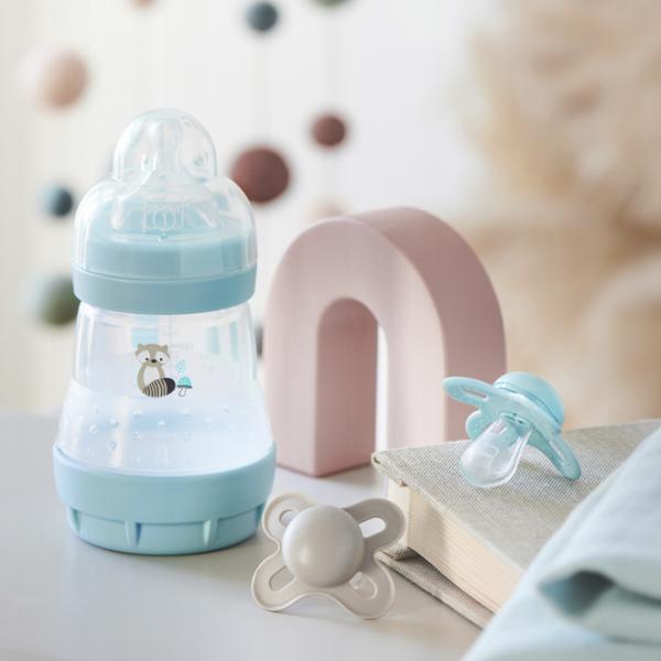 Бутылочка для кормления MAM Perfect Start Planet Love Для мальчиков / 0.13л / Синий photo 4 Бутылочка для кормления MAM Perfect Start Planet Love Для мальчиков / 0.13л / Синий photo 4