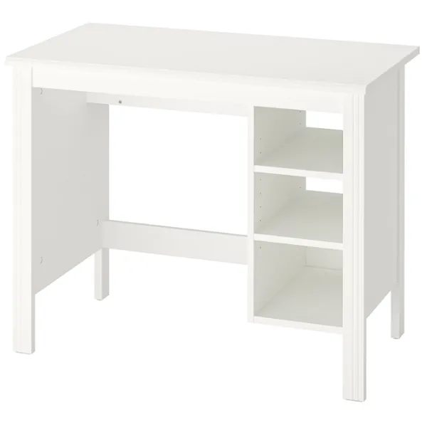 Masă de birou Ikea Brusali PAL/ White photo 1