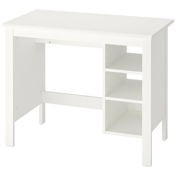 Masă de birou Ikea Brusali PAL/ White photo 1