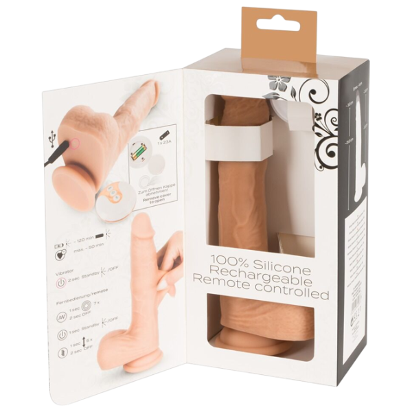 Вибратор You2Toys Natural Thrusting Vibe Бежевый photo 7 Вибратор You2Toys Natural Thrusting Vibe Бежевый photo 7