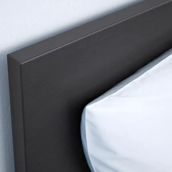 Pat Ikea Malm 180 x 200 cm / Furnir / Black photo 5