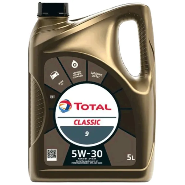 Ulei de motor Total CLASSIC 9 5W-30 5l sintetic photo 1