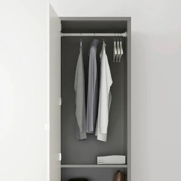 Dulap Ikea Visthus 63 x 59 x 216 / DSP / Gray photo 3