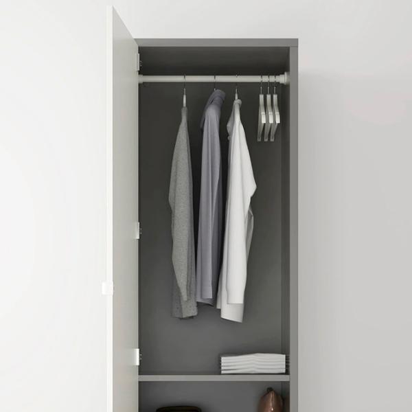 Dulap Ikea Visthus 63 x 59 x 216 / DSP / Gray photo 3