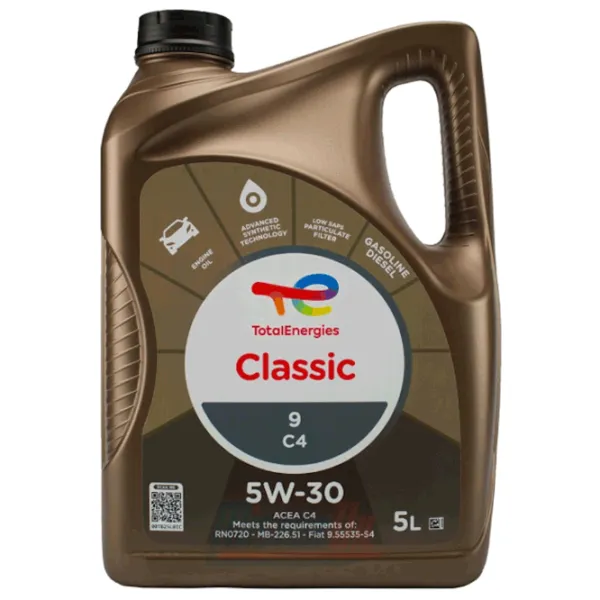 Ulei de motor Total CLASSIC 9 5W-30 5l sintetic photo 1