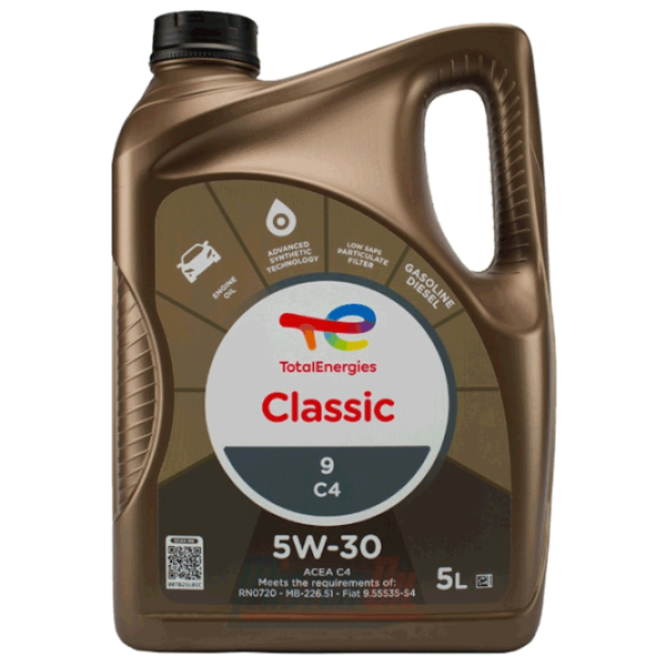 Ulei de motor Total CLASSIC 9 5W-30 5l sintetic photo 1