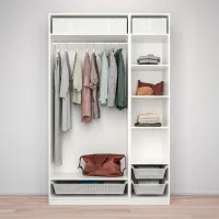Etajeră Ikea Pax White / MDF photo 3