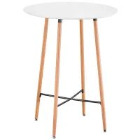 Барны стол Mobhaus Imam МДФ / Белый